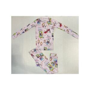 Book to Bed Girl 8 PJ Set How to Babysit Grandma Print Soft Comfy Soft Sleepwear